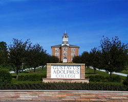 Gustavus Adolphus College logo